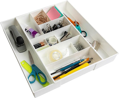 Dial Industries Expandable Junk Drawer Desk Organizer Storage Tray by DialIndustries