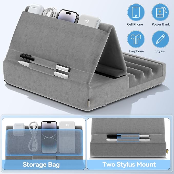 KDD Tablet Pillow Holder, Foldable iPad Stand - Image 5