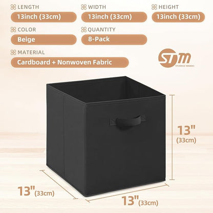 STORAGE MANIAC Storage Cubes, 13 Inch Collapsible Storage Bins - Image 4
