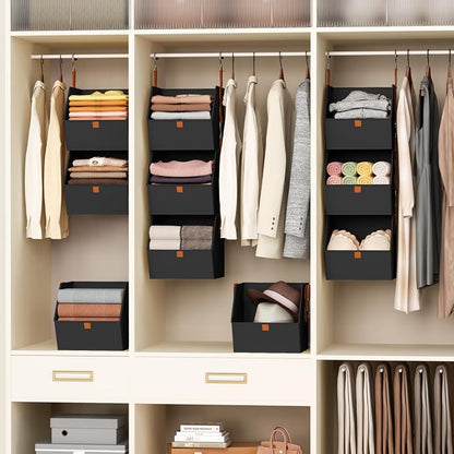 Homsorout Collapsible Hanging Closet Organizer - Image 5