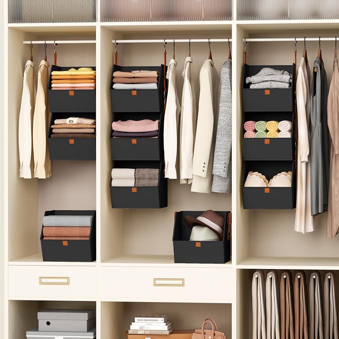 Homsorout Collapsible Hanging Closet Organizer - Image 5