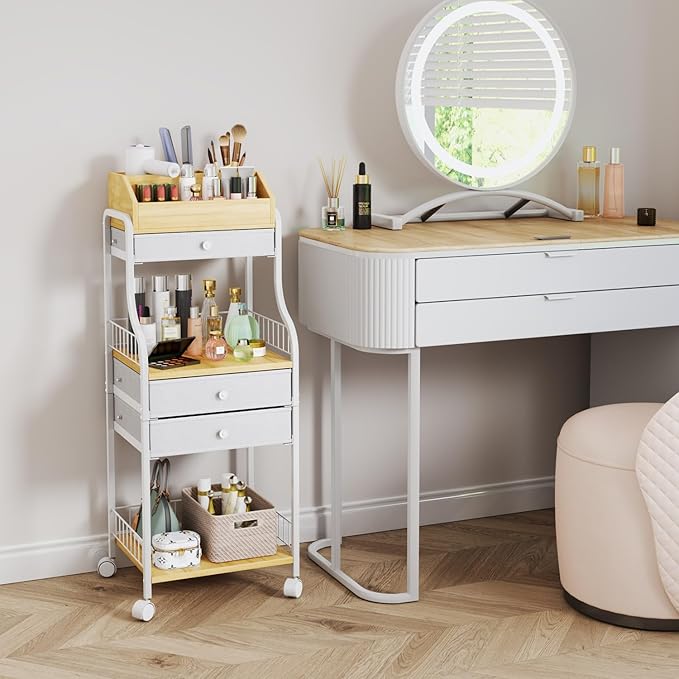 HapiRm Floor Makeup Organizer Cart - Image 2