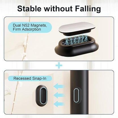 Magnetic Remote Control Holder Self-Adhesive Wall Mount, 6 Pack Upgraded - Image 4