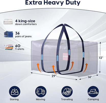 6 Pack Moving Bags Heavy Duty 210GSM - Image 2