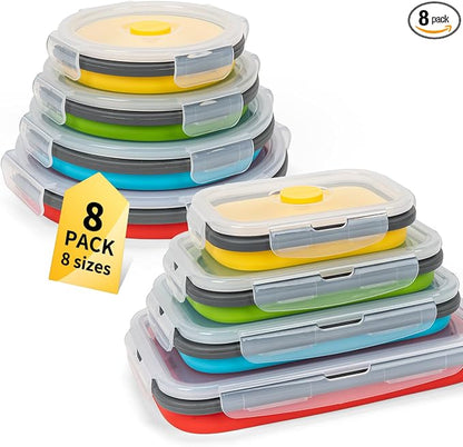 Collapsible Food Storage Containers by Annaklin