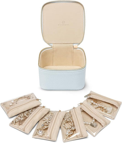 Vlando Travel Jewelry Case, Travel Jewelry Organize by VLANDO