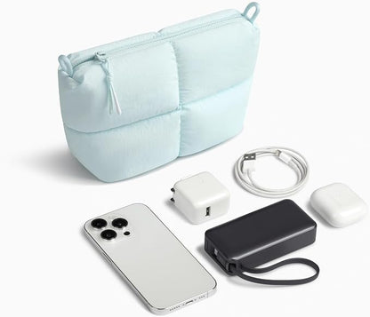 Comfyable Puffy Electronics Organizer Travel Case, Cute Tech Pouch - Image 6