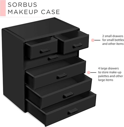 Sorbus Acrylic Makeup Organizer - Image 4