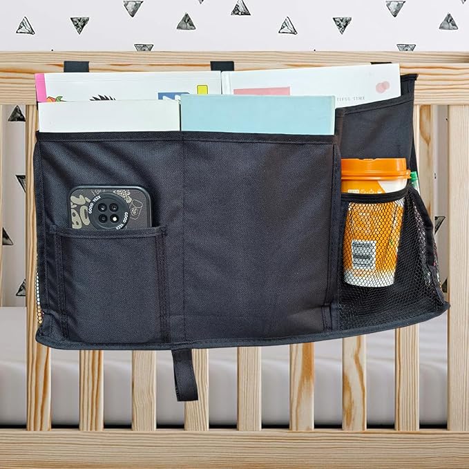 Bedside Caddy Storage Organizer Bunk Bed Hanging Storage Bag - Image 2