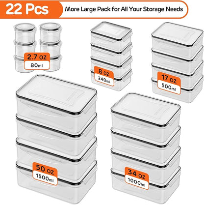 JSCARES 44 PCS Food Storage Container - Image 2