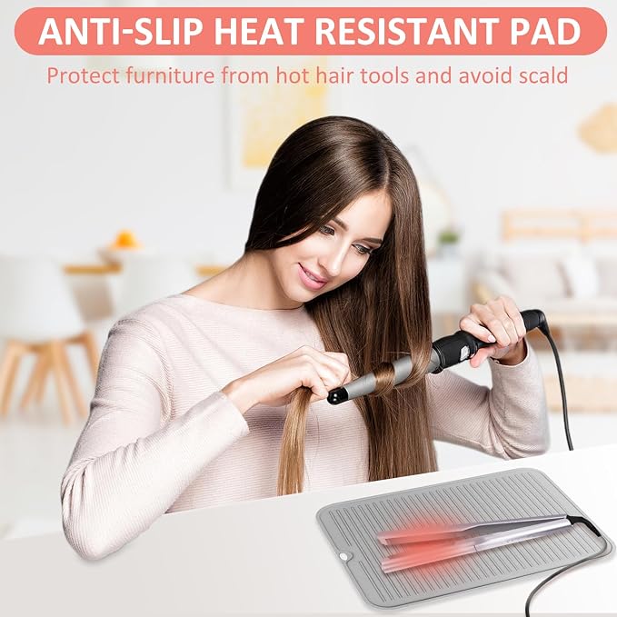 Quccefods Heat Resistant Large Silicone Mat - Image 3