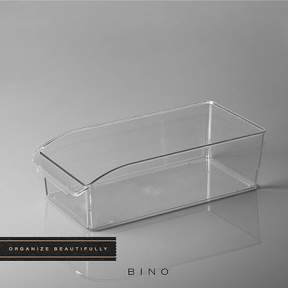 BINO | Plastic Storage Bins, Small | THE CURVE COLLECTION | Multi-Use Organizer - Image 6