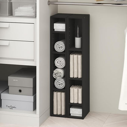 Furinno Fulda 8-Tier Closet Organizers and Storage, Open Shelf, Storage - Image 5