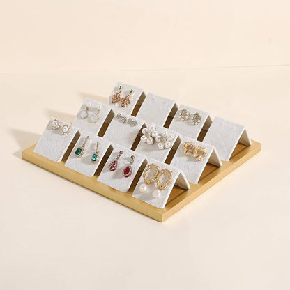 GemeShou Golden coated earring display stand by GemeShou