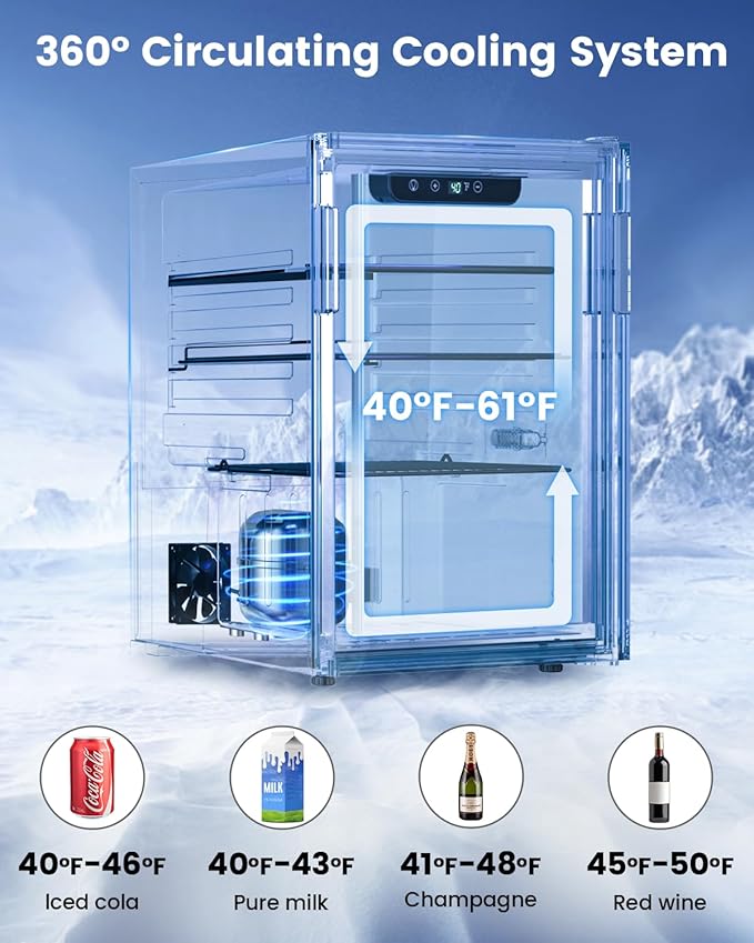 Wine Cooler Refrigerator - Image 4