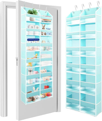 HOMELUX THEORY Over The Door Organizer Hanging by HomeluxTheory
