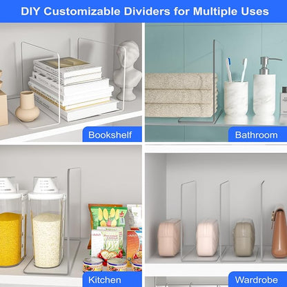 OKPOW Shelf Dividers Closet Organizer - Image 7
