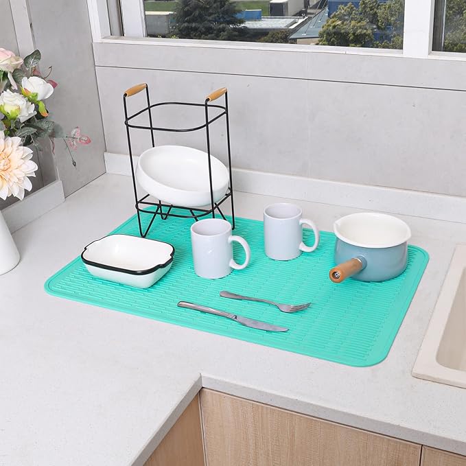 Silicone Dish Drying Mat for Multiple Usage, Easy clean, Eco-friendly, - Image 5