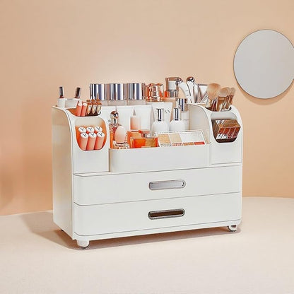Makeup Organizer with Drawers for Vanity, Bathroom Countertop Organizer with - Image 2