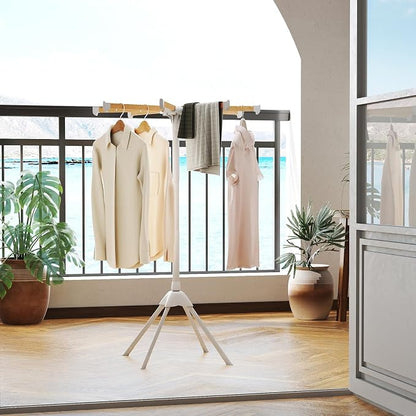 Giantex 4 Legs Clothes Drying Rack, Foldable Laundry Drying Rack - Image 8