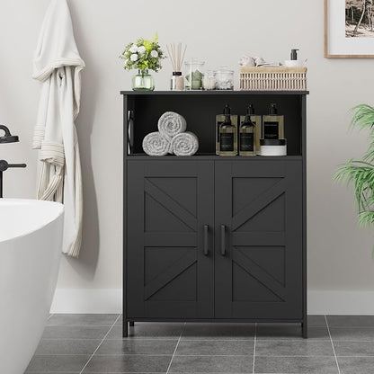 Homhedy Farmhouse Bathroom Storage Cabinet - Image 2