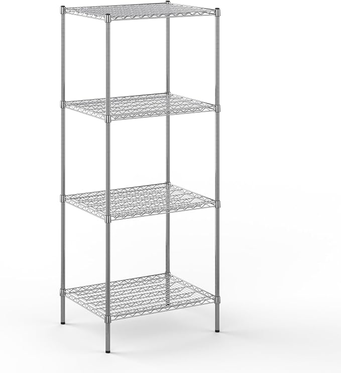 24" Deep x 30" Wide x 74" Height Wire Shelving Kit | 4-Tier | NSF Commercial by Regal+Altair