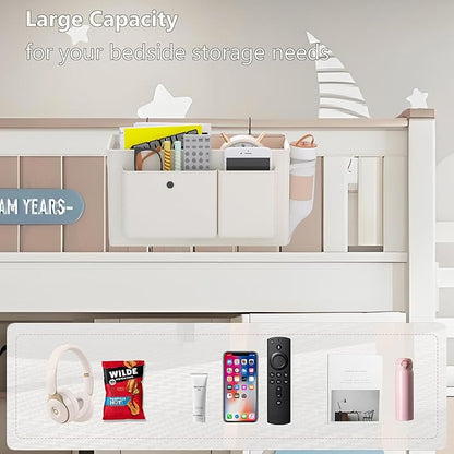 Bedside Caddy Bedside Storage Hanging Organizer - Image 5
