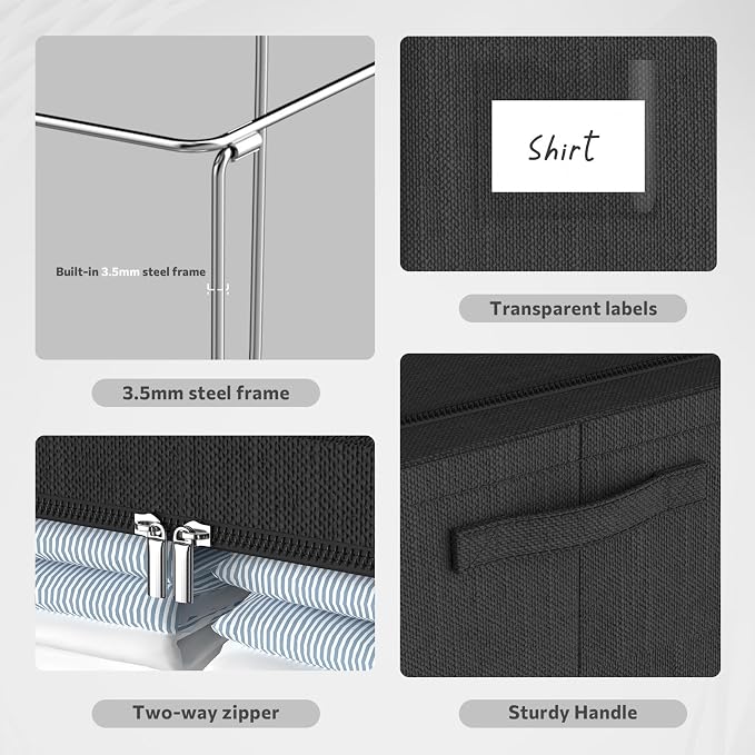 CYhom Clothes Storage Bins Box - Image 3