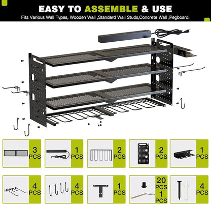 Power Tool Organizer Wall Mount - Image 7