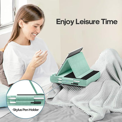 KDD Tablet Pillow Stand, Bed and Desk, Foldable Soft Pad Dock - Image 3