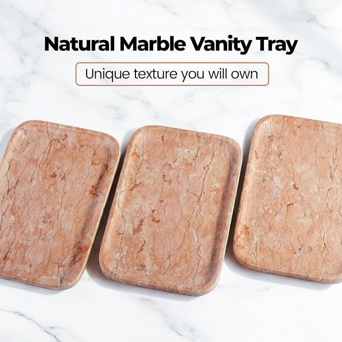 Marble Vanity Tray, Bathroom Tray - Image 4