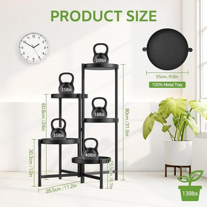 iDavosic.ly 5 Tier Large Plant Stand Indoor - Image 4