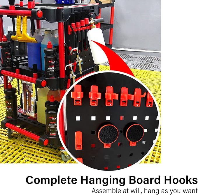 3-Tier Heavy-Duty Detailing Cart - Image 8