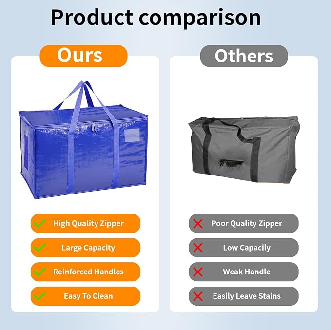 12 Pack-Extra Large Heavy Duty Moving Bags - Image 5