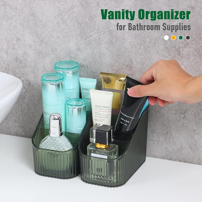 Green Makeup Organizer, Makeup Brush Holder 8 Cups - Image 4