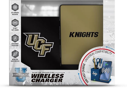 SOAR NCAA Unisex Cell Phone Wireless Charging Stand and Desktop Organizer - Image 3