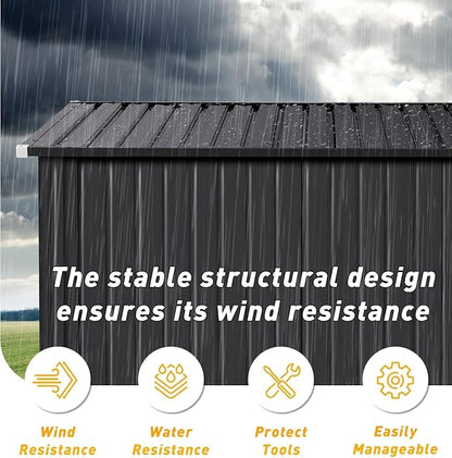 8'x4' Outdoor Storage Shed - Image 5