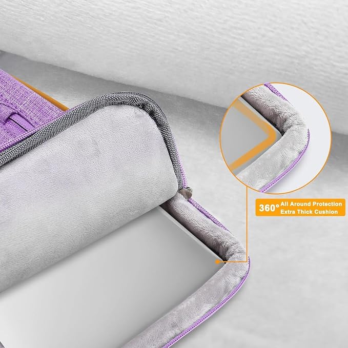 MOSISO 360 Protective Laptop Case 16 inch, 15-15.6 inch Laptop Sleeve Compatible - Image 3
