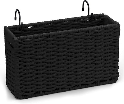 Cotton Rope Woven Bedside Caddy by Welcometobuy