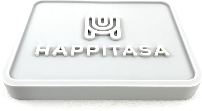 Happitasa Silicone Soap Dish Tray and Sponge Holder - Image 8