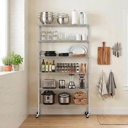 PayLessHere | 6-Tier Wire Shelf - Image 2
