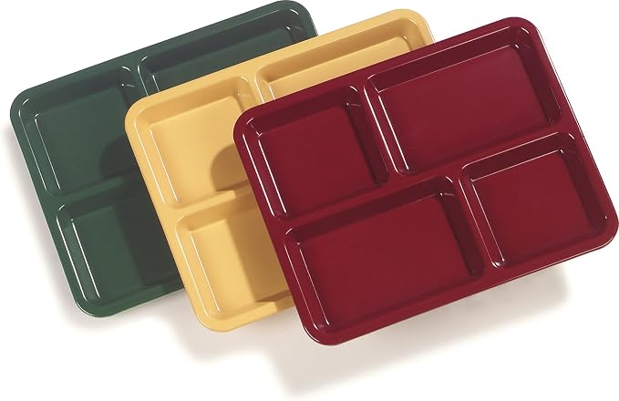 Carlisle FoodService Products Right Hand 4-Compartment Cafeteria / Fast Food - Image 6