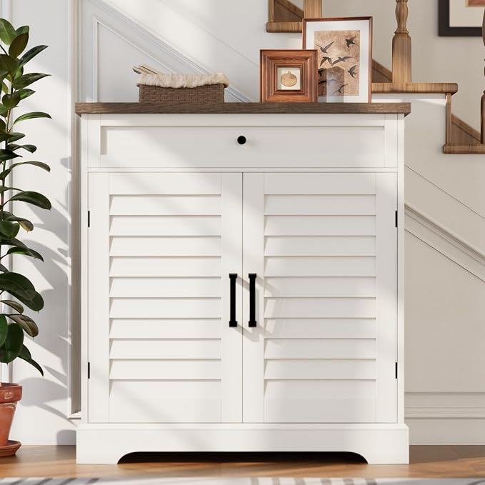 ChooChoo Farmhouse Shoe Cabinet - Image 6