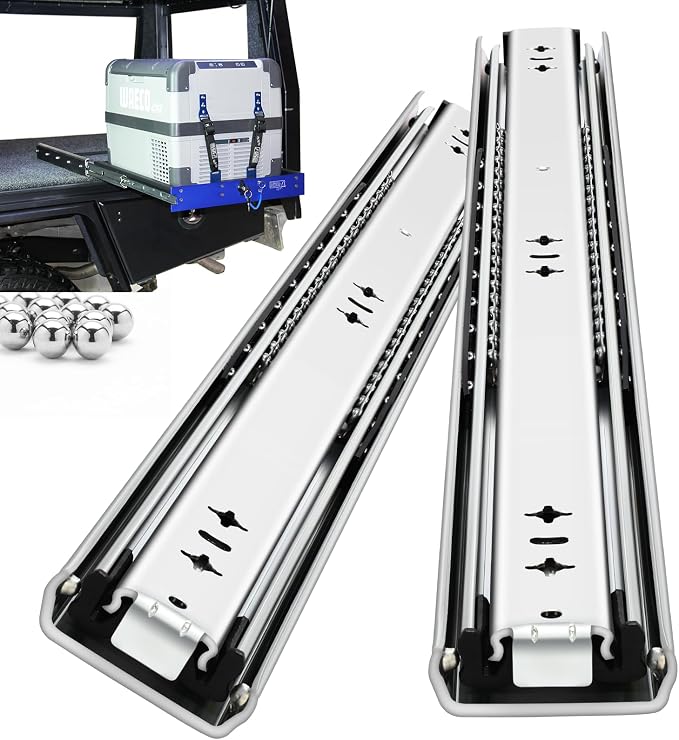 YENUO Heavy Duty Drawer Slides Full Extension 12 to 40 Inch Capacity 250 LB | by YENUO