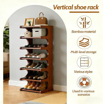 39" Bamboo Shoe Rack - Image 5