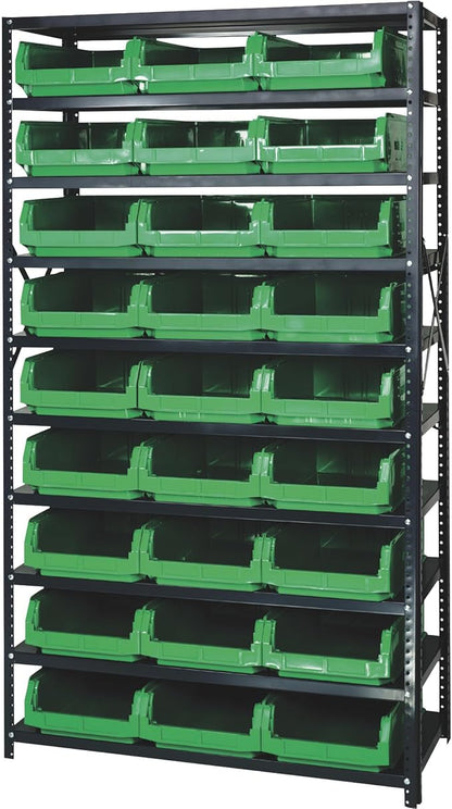 Quantum Storage Systems MSU-531YL Solid Heavy Duty 10 Shelves 27 MAGNUM Yellow - Image 2