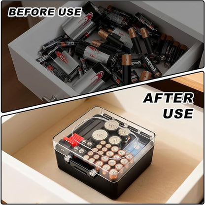 Battery Storage Organizer Box, Holder Container Bag - Image 6
