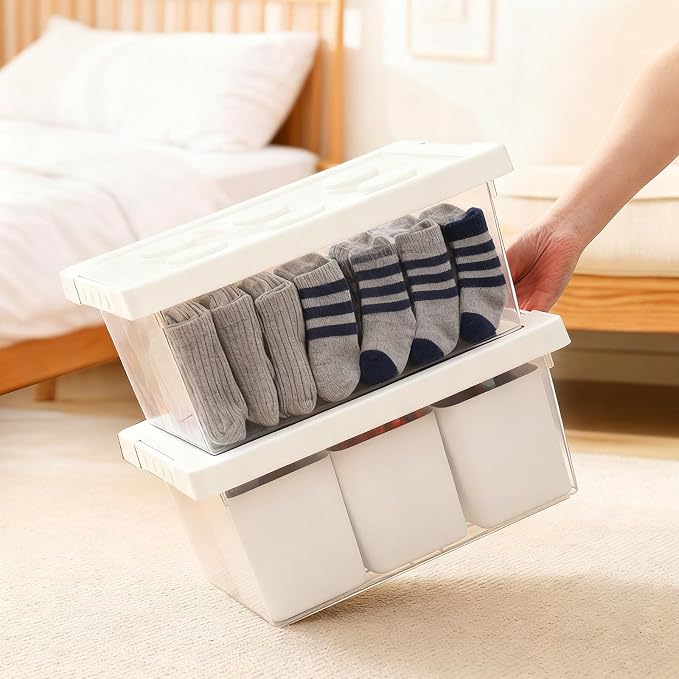 loobuu Plastic Storage Bins - Image 8