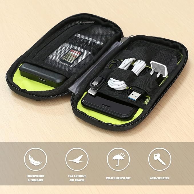 Twod Electronic Organizer Travel Universal Accessories Storage Bag Portable - Image 5