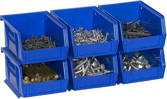 Akro-Mils 30210 AkroBins Plastic Storage Bins, Space-Saving Stackable Bins - Image 8